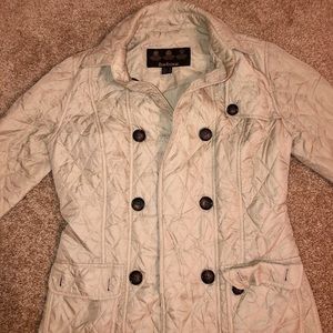 Tab quilted Barbour jacket. USA 6 // UK 10